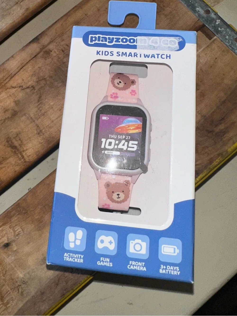 PlayZoom 4 Smartwatch with Camera - Teddy Bear ~ New